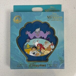 Disney The Little Mermaid Anniversary Pin Set - Limited 3000pcs
